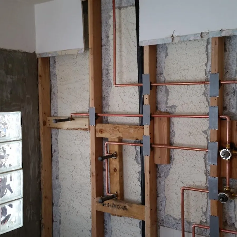 Copper pipe installation for Burst Pipe Repair in Derry